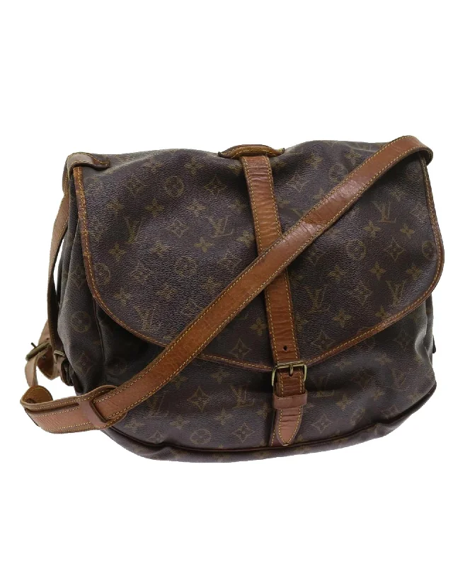 Mega Sales Louis Vuitton Cabas Piano Monogram Canvas Shoulder Bag Brown