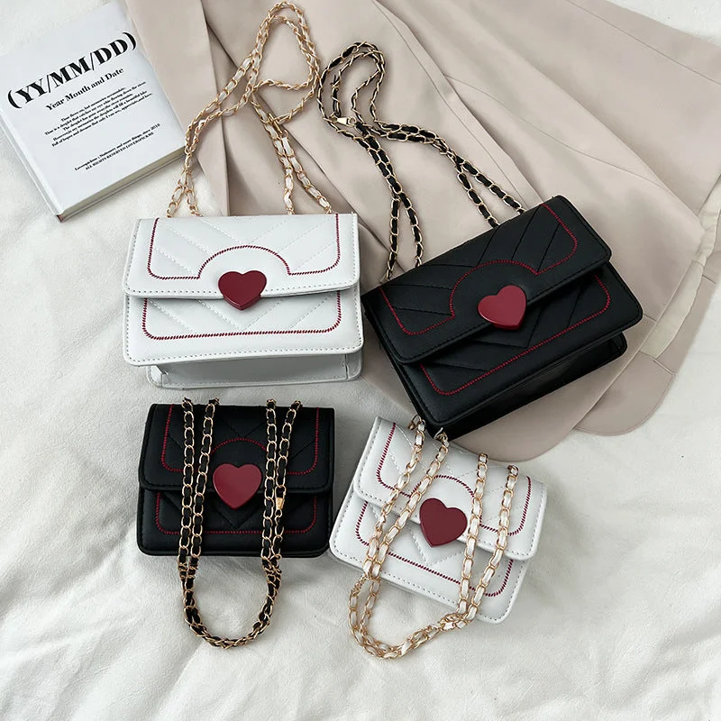 Timeless Style Promotions Wholesale Shoulder Bags PU Leather Chain Crossbody JDC-SD-YQiao002