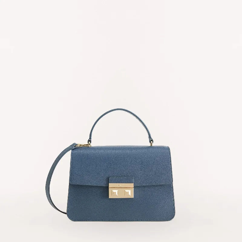 Furla Bella Top Handle S Blue