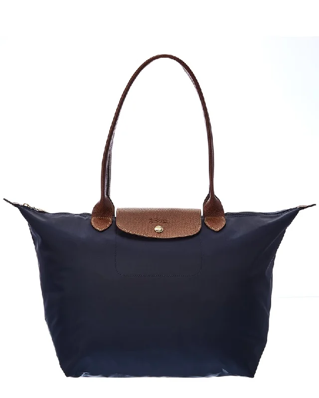 Longchamp Le Pliage Large Nylon Long Handle Tote