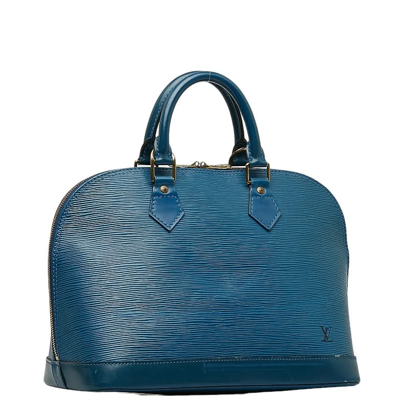 Louis Vuitton Epic Alma Handbag M52145 Trad Blue Leather  Louis Vuitton