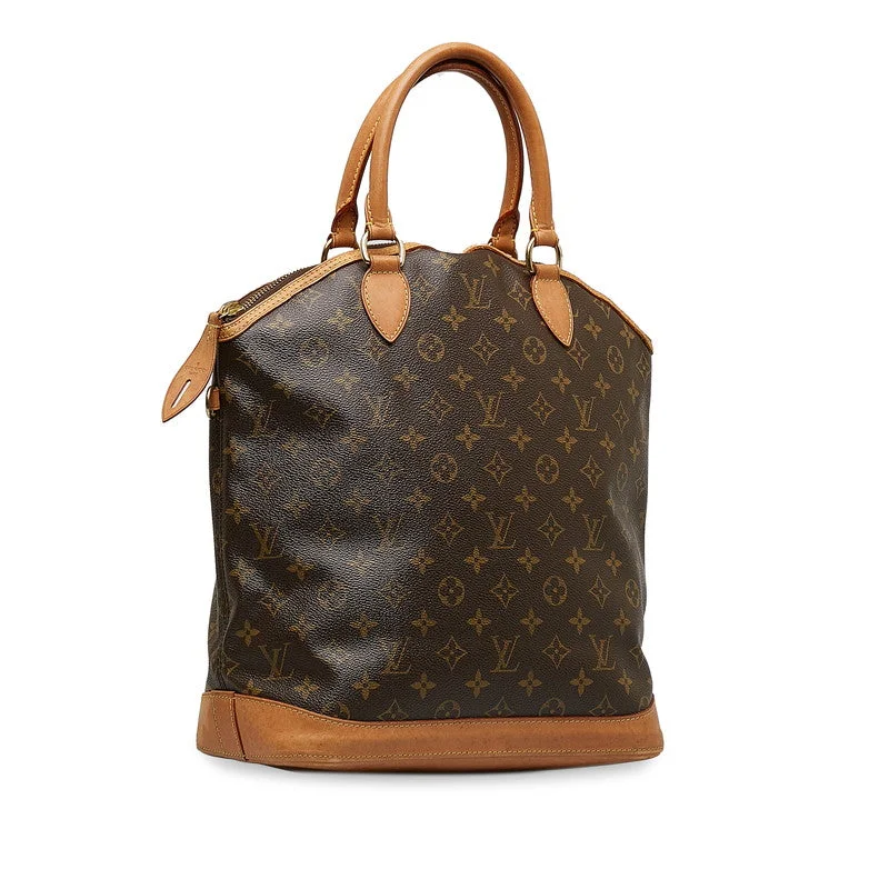 Louis Vuitton Monogram Rocket Vertical Handbag M40103 Brown PVC Leather  Louis Vuitton