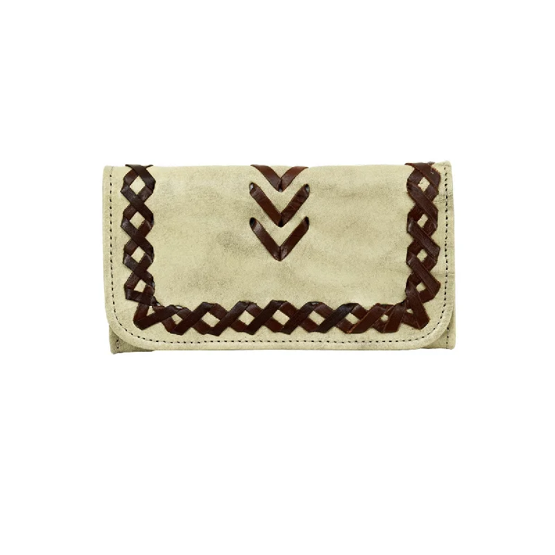 Wood River Tri-Fold Wallet - Sand