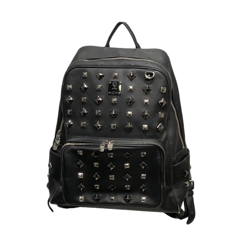 MCM/Backpack/Leather/BLK/MCM LOGO BACKPACK