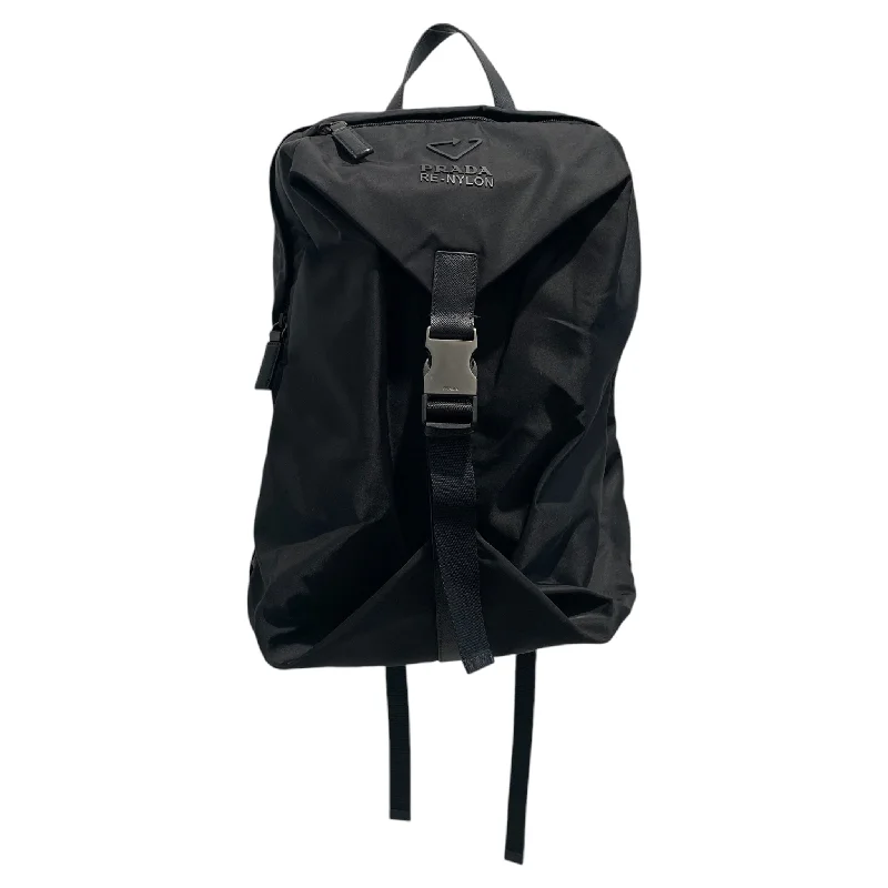 PRADA/Backpack/Nylon/BLK/Travel Backpack 250