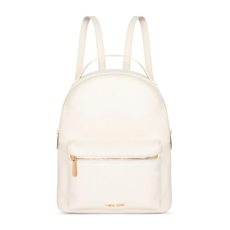 Lavie Luxe Off White Medium Women's Waffle Girl's Backpack