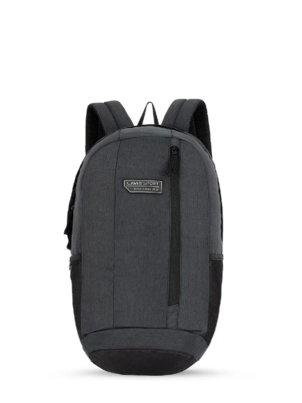 Lavie Sport 22L Ledge Casual Backpack for Girls and Boys|Men & Women Black