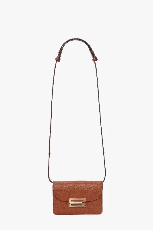 Exclusive Nano Dorian Bag In Tan Grained Leather