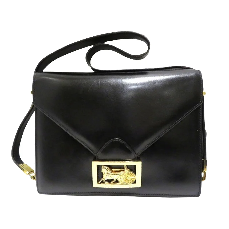 Céline Triomphe  Leather Shoulder Bag (Pre-Owned)