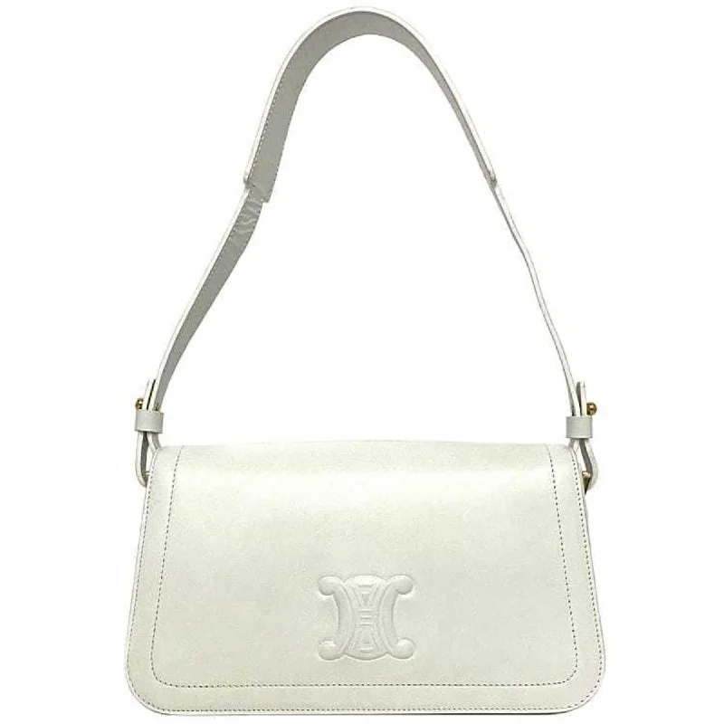 Céline Triomphe  Leather Shoulder Bag (Pre-Owned)