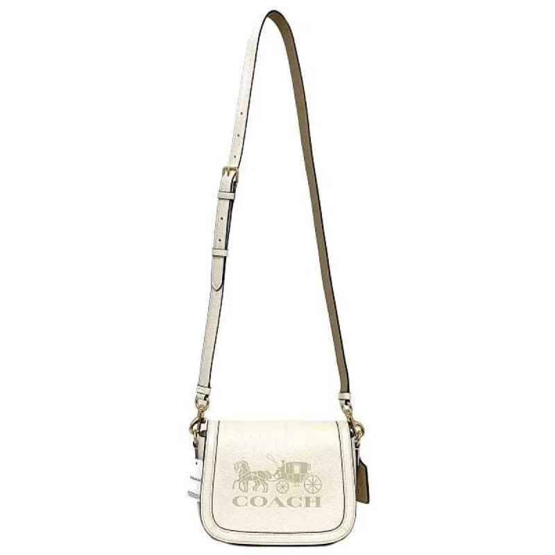 Coach Saddle  Leather Shoulder Bag (Pre-Owned)