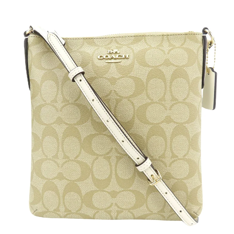 Coach Signature  Canvas Shoulder Bag (Pre-Owned)