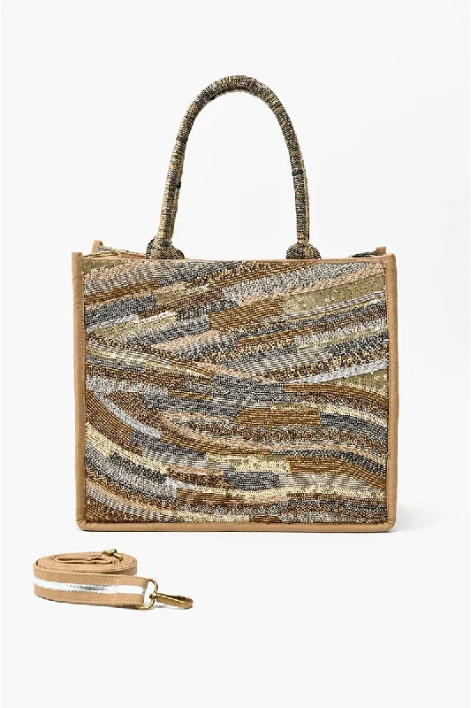 Golden Layers Tote