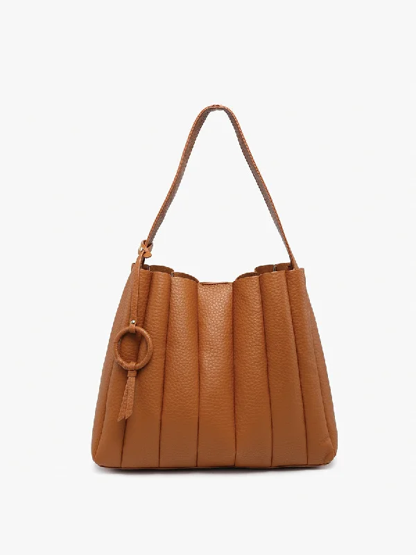 Josie Vegan Pleated Tote