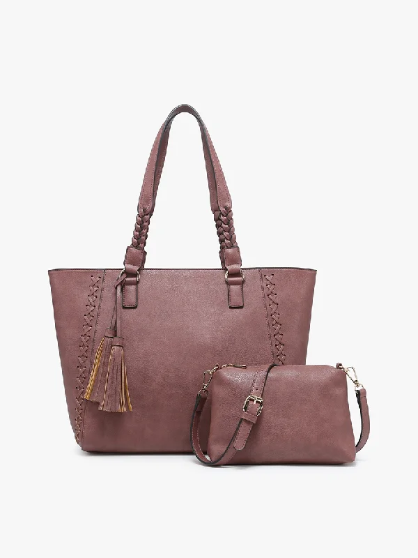 Lisa Vegan Structured Tote