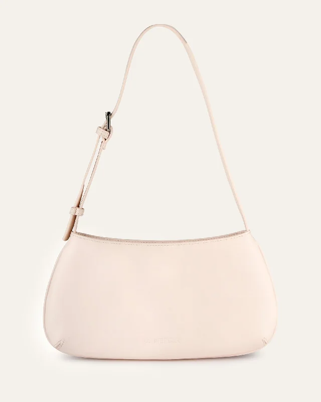 MEGAN SHOULDER BAG SOFT PINK LEATHER