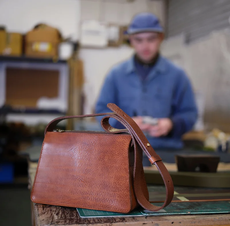 Pecan Zip Maple Bag