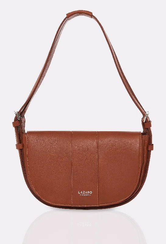 Tan Leather Shoulder Bag Montana