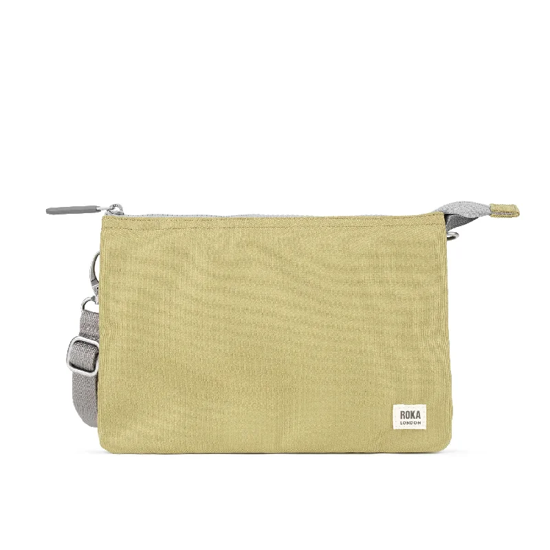 Carnaby Crossbody XL Khaki Recycled Canvas