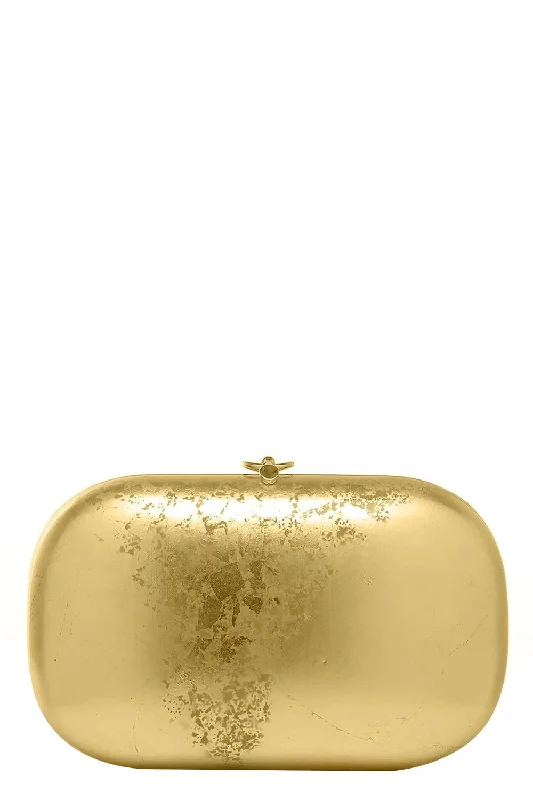 Elina Plus Clutch - Golden Leaf