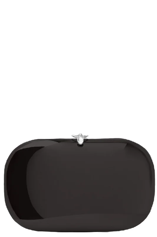 Elina Plus Clutch - Mirrored Black