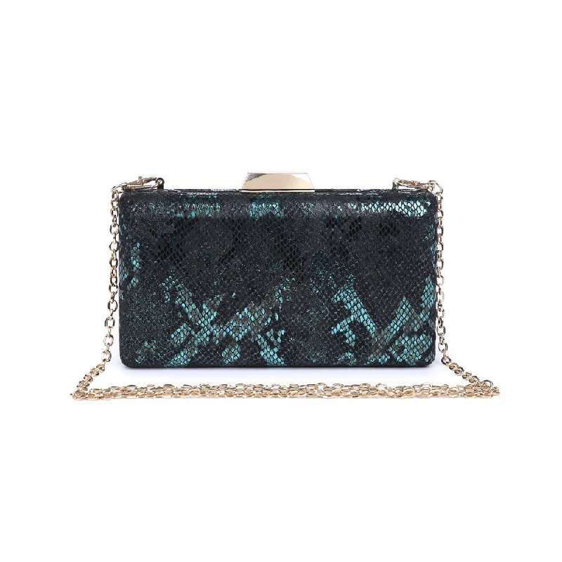Fashion Frontiers Flora Snake Evening Bag
