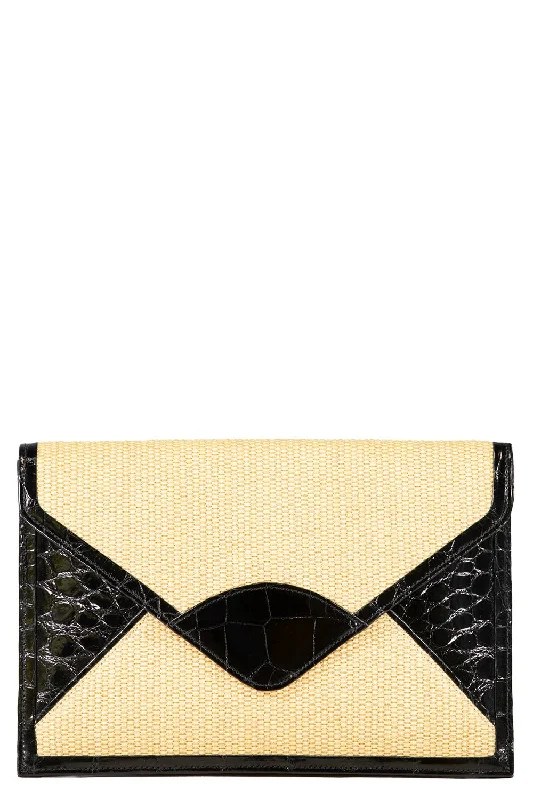 Envelope Clutch - Black