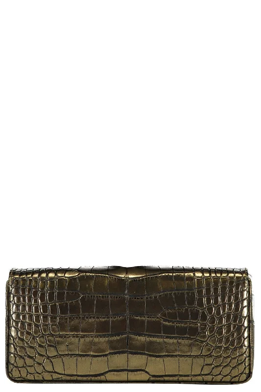 Parker Box Clutch - Gold