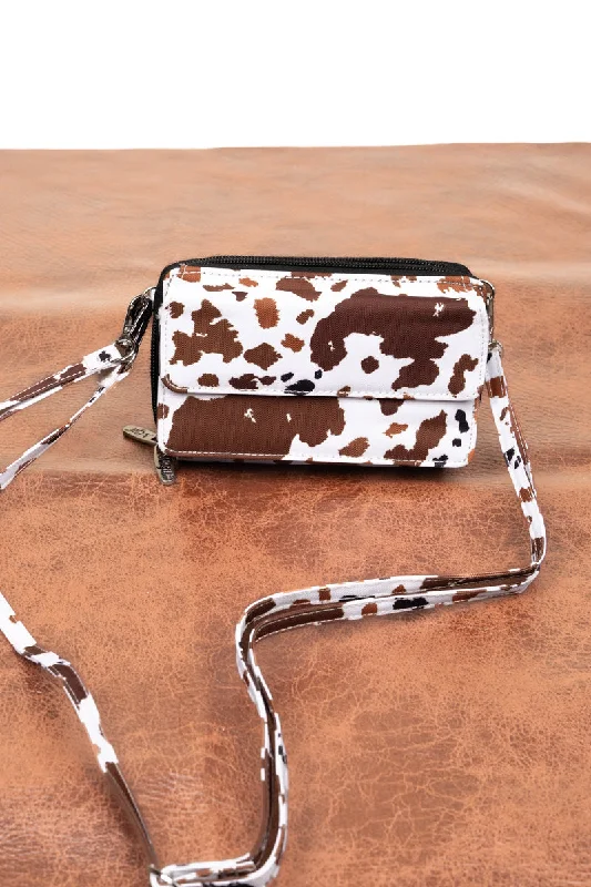 Caffe Moo-cha Crossbody Organizer Clutch