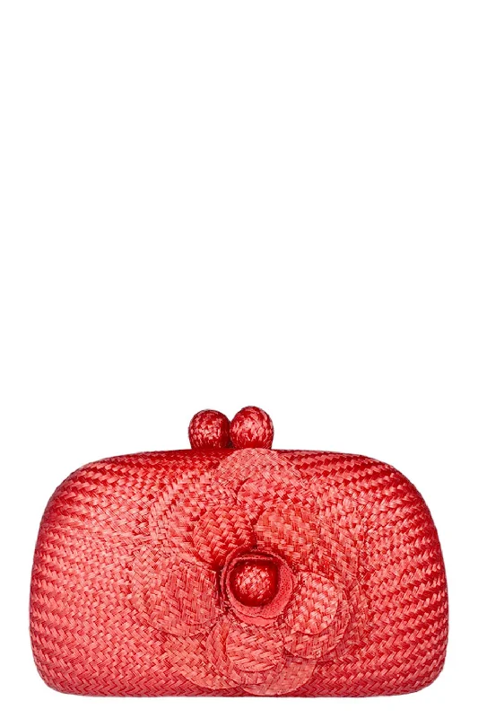 Mia Camelia Clutch - Orange