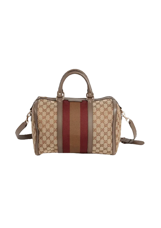 GG CANVAS WEB SATCHEL