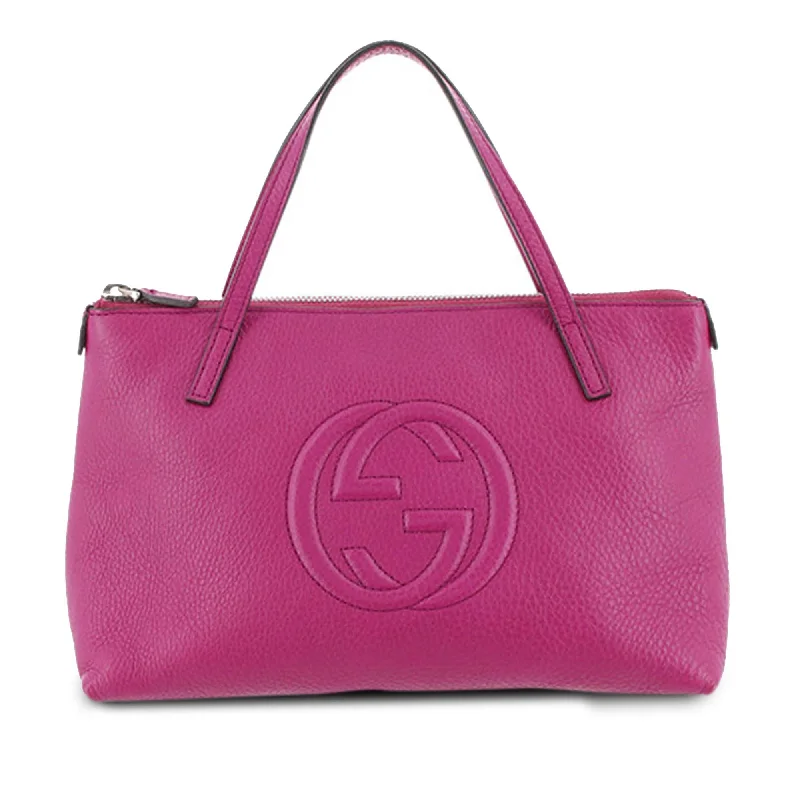 Gucci Leather Soho Handbag (SHG-DZMSrk)