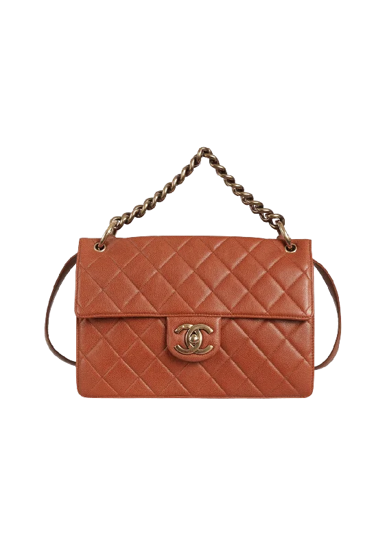 LARGE RETRO CLASS FLAP BAG