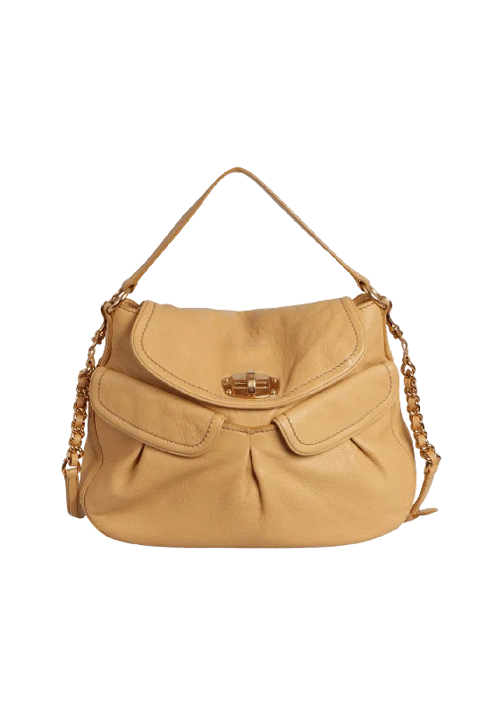 LEATHER FLAO BAG