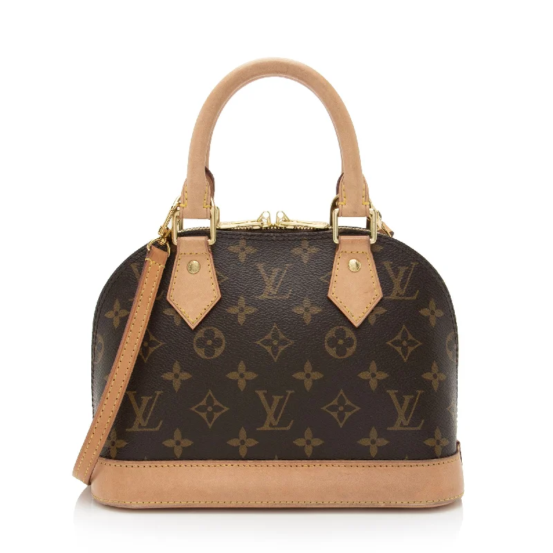 Louis Vuitton Monogram Canvas Alma BB Satchel (SHF-0OAwMM)